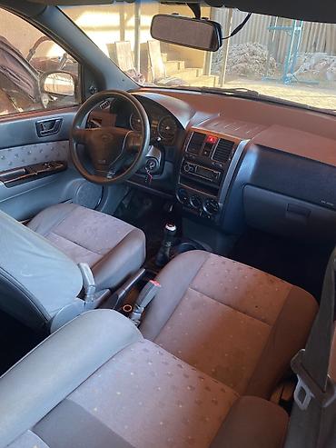 хундай аванте 1: Hyundai Getz: 2002 г., 1.1 л, Кол менен иштөөчү, Бензин, Хетчбек — 6