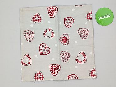 obraz na 5zl: Poszewka dekoracyjna na poduszkę 40×40 cm - Wzór: czerwone serca — 2