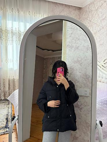 puffy: Kurtka - Rəng: qara - Model: yastı tikişli, balonka (oversize kəsim) - — 3