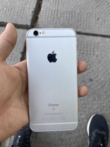 красивые номера телефона: IPhone 6s, Колдонулган, Күмүш, Заряддоочу түзүлүш, 100 %