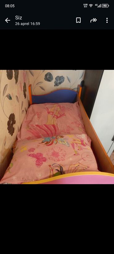 Детские двухъярусные кровати: Б/у, Для девочки и мальчика, С матрасом, Без выдвижных ящиков, Турция