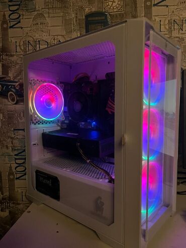 rtx 4070 qiymeti: Gaming Pc i5 10400 H410 msi pro rx 580 8gb ram12 m2 ssd nvme 256 gb