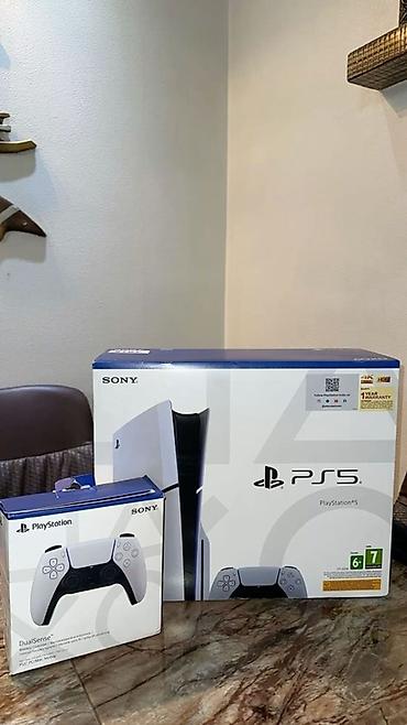 fifa 26 disk: Sony PlayStation 5 (PS5) konsolu + DualSense idarəetmə pultu — 2