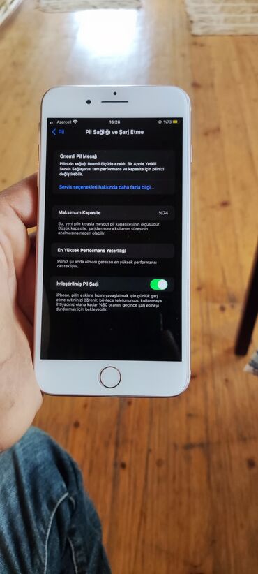 Apple iPhone: IPhone 8 Plus, 64 GB, Ağ, Barmaq izi — 2