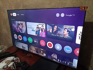 televizorlar ucuz qiymete: İşlənmiş Televizor TCL LED ekran 50" 4K (3840x2160), Ünvandan götürmə — 2