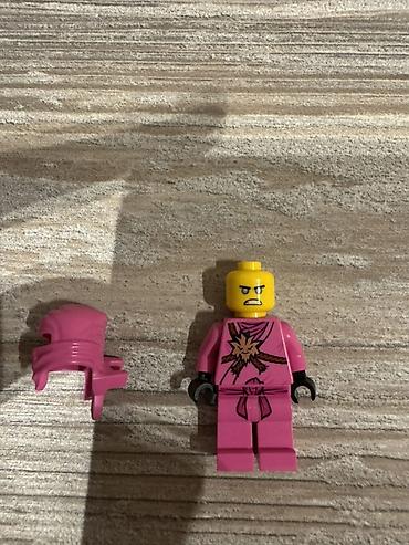 balaca it səkilləri: Orijinal LEGO Ninjago "Pink Zane" minifiquru (njo0561). Çox nadir və — 3
