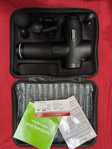 массажер massage gun: Массажный пистолет MAHL с LED-дисплеем в кейсе - Тип: перкуссионный — 9
