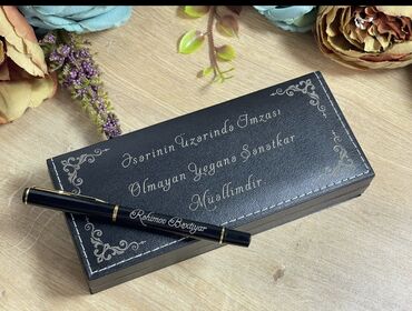 Qələmlər: Qələm, qutu,yazı daxil 25AZN.balaca qutuda 20 AZN.catdirilma -da lalafo.az — 6 Qələmlər: Qələm, qutu,yazı daxil 25AZN.balaca qutuda 20 AZN.catdirilma — 6