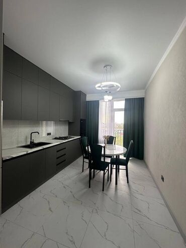 квартиры на час кок жар: 1 комната, 48 м², Элитка, 7 этаж, Евроремонт