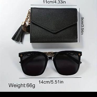 Setovi nakita: Ženski modni set: sat + novčanik + naočare za sunce Sadržaj seta: - — 7