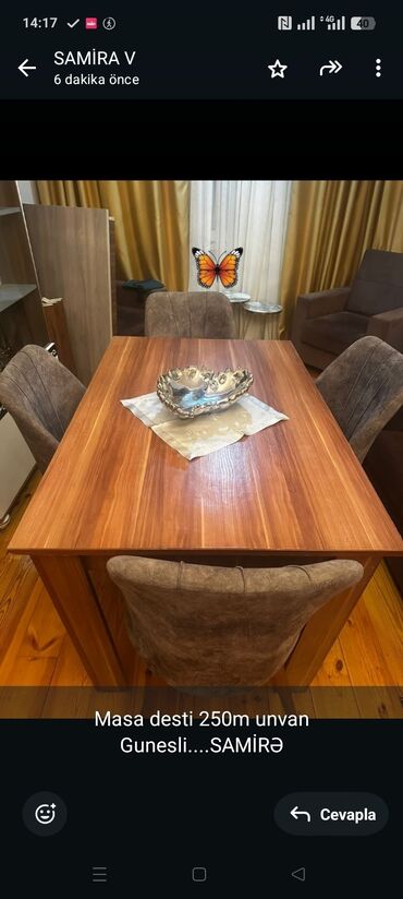 interturan mebel neftciler: Masa desti 250m unvan Gunesli. SAMİRƏ