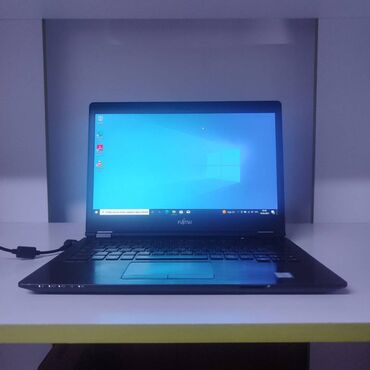 ноутбуки фуджитсу: Ноутбук, Fujitsu, 8 ГБ ОЭТ, Intel Core i5, 14 ", Колдонулган, Татаал эмес тапшырмалар үчүн, эс тутум SSD