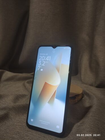 Poco: Poco M5, 128 GB, rəng - Qara, Sensor, Barmaq izi, Face ID