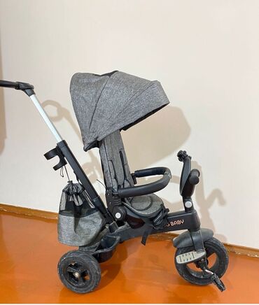 новые детские коляски: Коляска, цвет - Серебристый, Новый