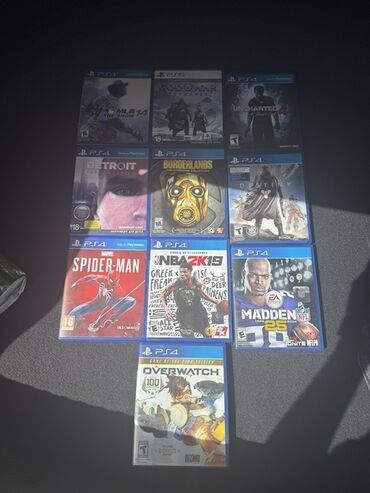 PS2 & PS1 (Sony PlayStation 2 & 1): Overwatch, Şuter, Disk, PS4 (Sony Playstation 4)