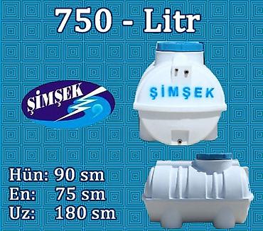 parnik salafan satilir: ŞİMŞEK LTD plastik su çənləri Həcm variantları: - 1000 litr (ölçü 1) — 3