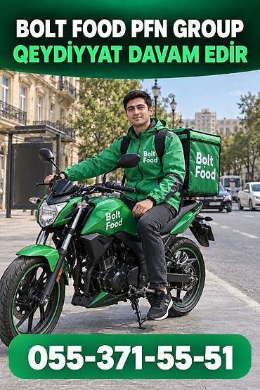 Moto-kuryer tələb olunur