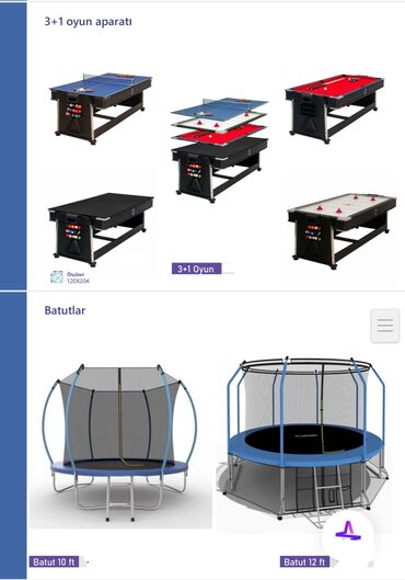 Basketbol səbətləri: Oyun kompleksi MAS-103 - Məhsulun kodu: MAS-103 - Yerlaşma sahəsi — 42