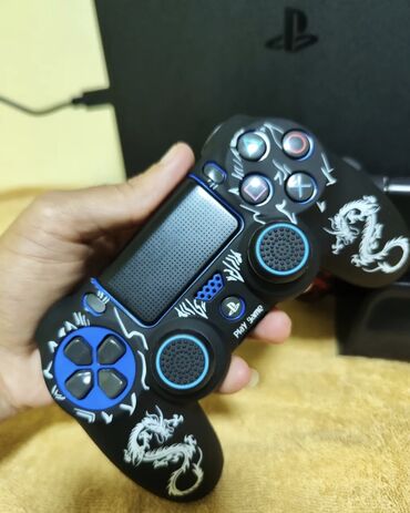 PS4 (Sony Playstation 4): PlayStation 4 slim Praşifka 5TB Yaddaş 120 oyun Daşima çantasıyla — 3