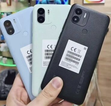 телефон one plus: Xiaomi, Redmi A2 Plus, Новый, 64 ГБ, цвет - Черный, 2 SIM