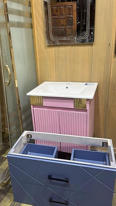 hamam skafi: Hamam mebeli – lavabo altı şkaflar və asma tiplər - Müxtəlif — 2