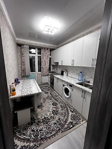 Продажа квартир: 1 комната, 36 м², Асанбай мкр Элитка, 5 этаж, Свежий ремонт — 10