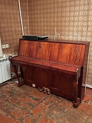 Musiqi alətləri: Piano satılır. İşlək vəziyyətdədir. - Akustik upright piano, klassik — 3