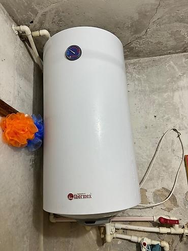 aşdım daşdım gülü: Elektrik su qızdırıcı ( Ariston - Termex firması) 100 litr Temperatur — 1