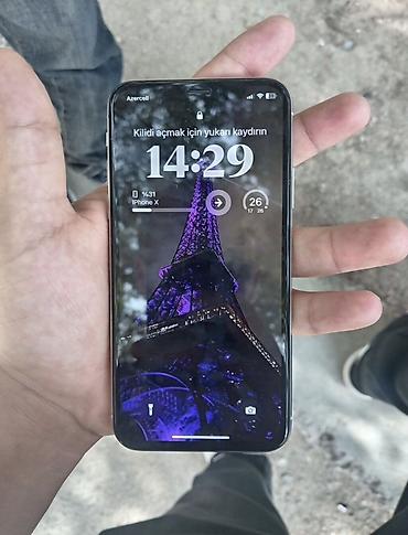iphone x irşad: IPhone X, 64 GB, Gümüşü, Face ID — 2