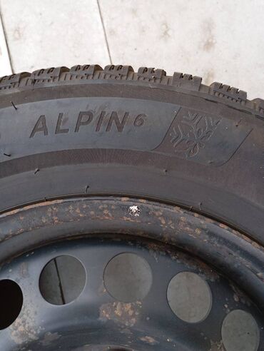 Auto delovi: Mercedes felne sa gumama ZIMSKE MIchelin ALPINE 6 Mercedes celicne — 8