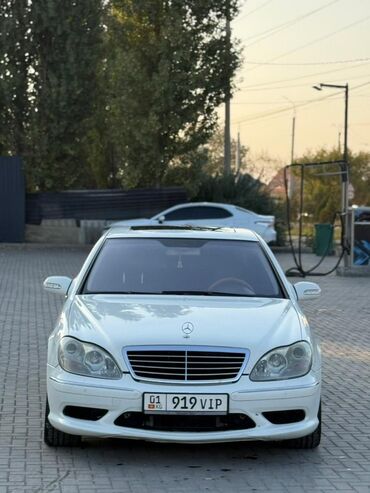 чехол на машину: Mercedes-Benz S-Class: 2003 г., 5.5 л, Автомат, Бензин, Седан