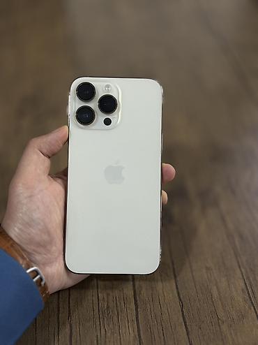 apple 13 pro adapter: IPhone 13 Pro Max, 256 GB, Matte Gold, Sənədlərlə, Zəmanət, Face ID — 1