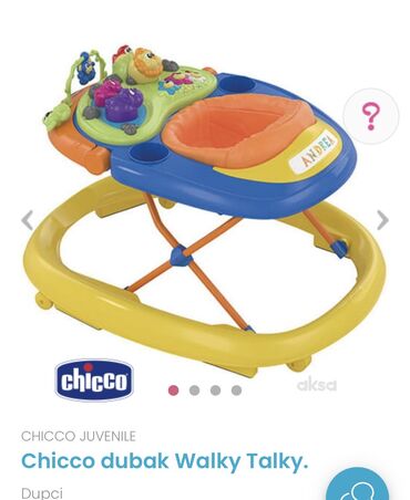 pumpa za bazen: Chicco dubak Walky Talky malo koriscen