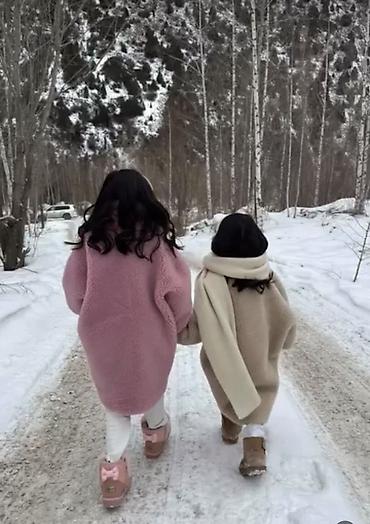 тедди шуба: Покупали на фотосессию .состояние идеальное одевали пару раз(розовая 8 — 1