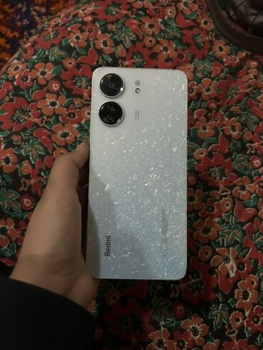 iphone xs max цена в бишкеке бу: Redmi, Redmi 13C, Колдонулган, 256 ГБ, түсү - Ак