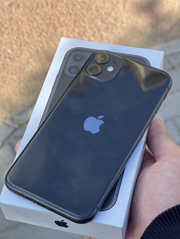 iphone dubai qiymetleri: IPhone 11, 64 GB, Qara, Face ID