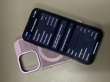 Мобильные телефоны: IPhone 13 Pro, Б/у, 512 ГБ, Черный, Защитное стекло, Чехол, 76 % — 2