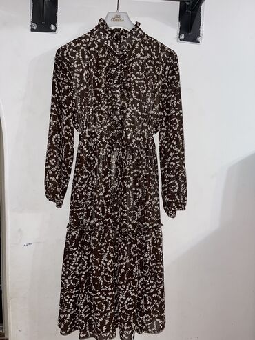 миди платье: Күнүмдүк көйнөк, Корея, Шифон, M (EU 38)
