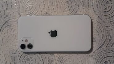 baku electronics telefonlarin qiymeti: IPhone 11, 64 GB, Ağ, Face ID