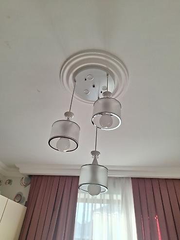 mişura işıq: Çılçıraq, 3 lampa, Metal — 2
