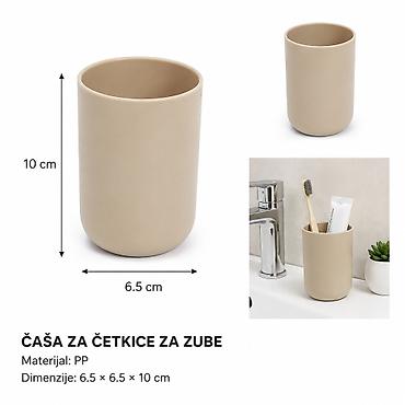 KMT Čaša, bež 3213182 - Opis: Čaša u bež boji, praktičan
