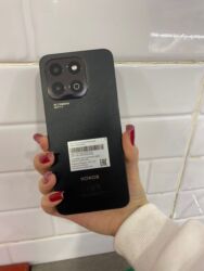 toxunma çanta: Honor X6b, 128 GB, rəng - Qara, Barmaq izi, Face ID