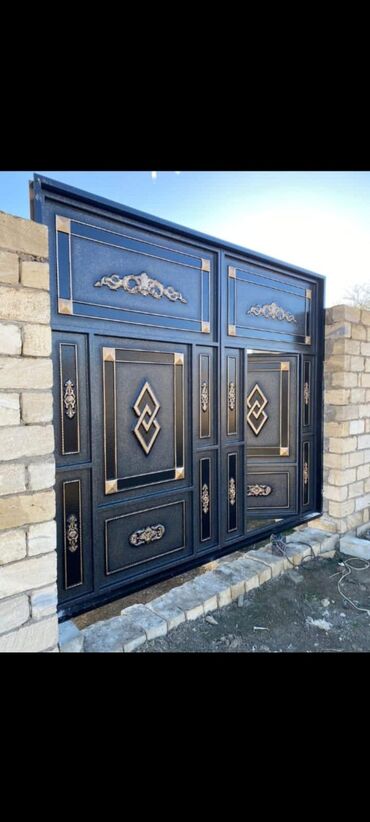 Həyət darvazaları: Darvazalarin seyf qapilarin satisi. KREDİTLE VEYA NEGD SATIŞ ÜNVAN — 10