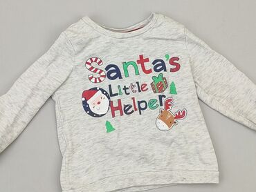 kurtki chłopięce: Sweatshirt, 1.5-2 years, 86-92 cm, condition - Good