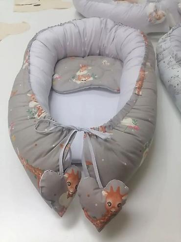 Ostali dečiji nameštaj: Bebi gnijezdo – mekano i udobno leglo za novorođenče - Oblik — 12