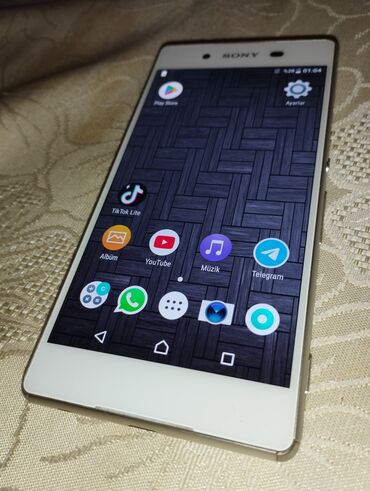 telefon ucun vinil qiymeti: Sony Xperia Z3+ Dual, 32 GB, rəng - Ağ, Simsiz şarj