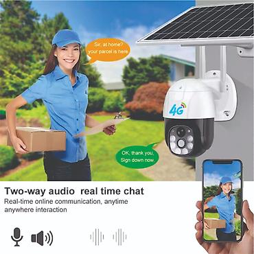 videomüşahidə: 4G Günəş panelii kamera (VC9-4G) Model Number	VC9-4G APP:	V380 pro — 4