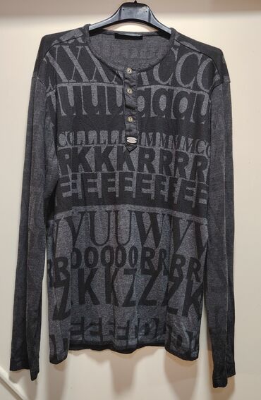 new yorker kaput: Shirt Long sleeves, L (EU 52), color - Grey