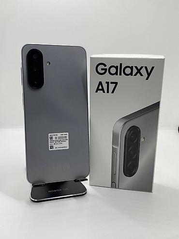Samsung Galaxy A17, Новый, 128 ГБ, цвет - Серебристый, 2 SIM