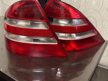 Стоп-сигналы: Задние фонари (левый + правый) для Mercedes-Benz. 220 дорест. Масловые — 2